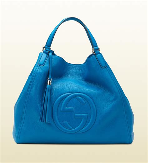 gucci blue leather dress|gucci black leather tote bag.